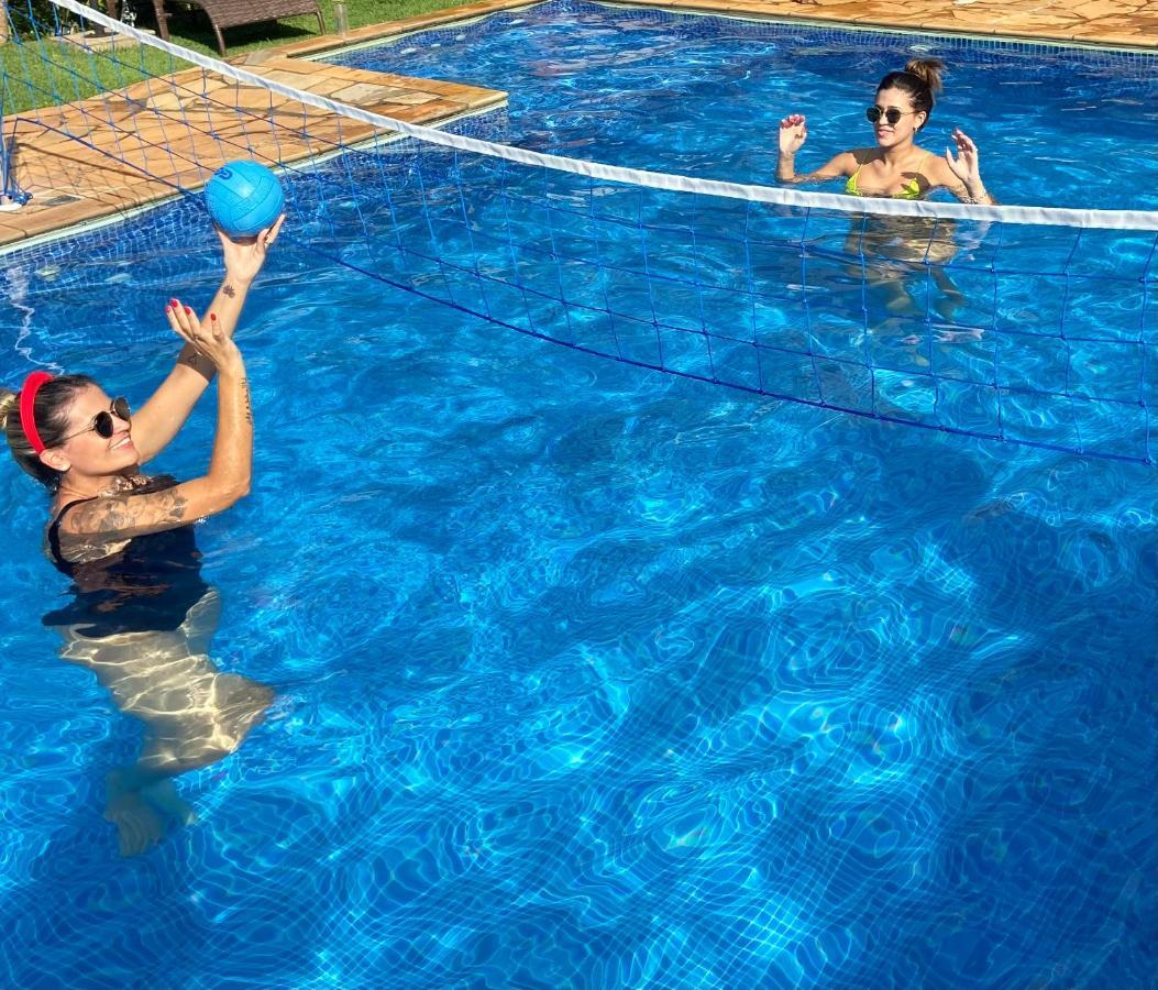 Chacara Tha&Thi Cond Fechado Wi Fi Spa E Pisc Aquececimento Solar Bom Jesus dos Perdoes Exterior photo